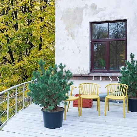 דירה Bright&cozy Flat With Terrace *